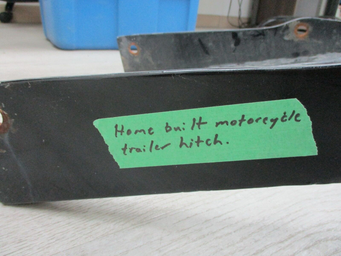 CUSTOME Home built motorcycle trailer hitch