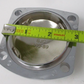 SJC A09-89 Tappet Cover - Polished Square - 4 Hole - XS650