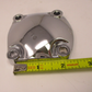 SJC A09-89 Tappet Cover - Polished Square - 4 Hole - XS650