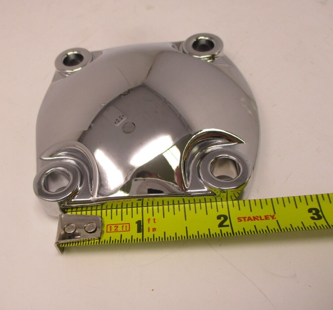 SJC A09-89 Tappet Cover - Polished Square - 4 Hole - XS650
