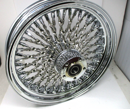 16X3.5" DNA MAMMOTH 52 SPOKE REAR WHEEL FOR HARLEY 08-17 FXST FLST