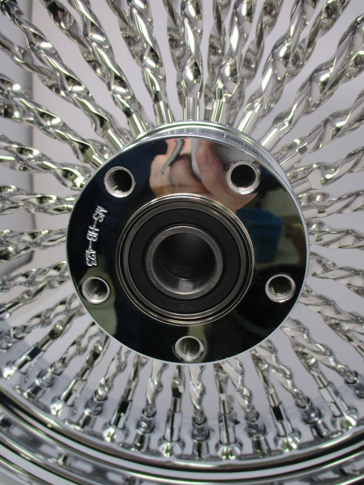 16X3.5" DNA MAMMOTH 52 SPOKE REAR WHEEL FOR HARLEY 08-17 FXST FLST
