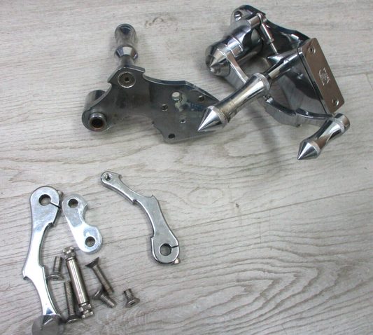 Aftermarket Forward controls Complete Plate set 84-99 Softail