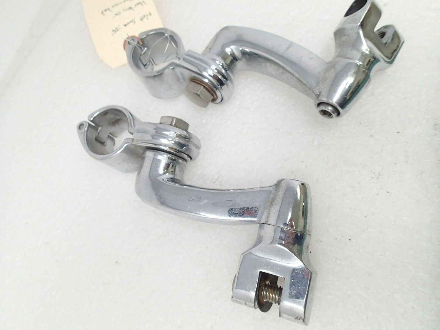 1-1/4" Crash Guard Peg Mounts Fit Universal #2 (Aftermarket)