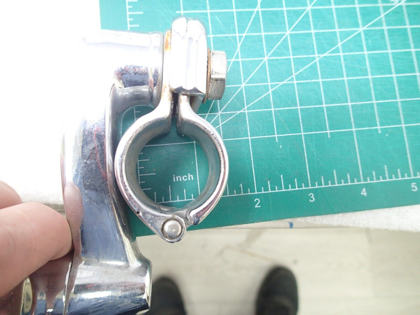 1-1/4" Crash Guard Peg Mounts Fit Universal #2 (Aftermarket)