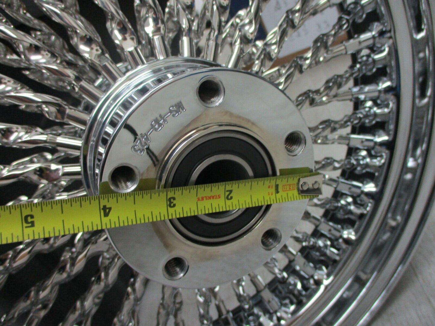 16X3.5" DNA MAMMOTH 52 SPOKE REAR WHEEL FOR HARLEY 08-17 FXST FLST