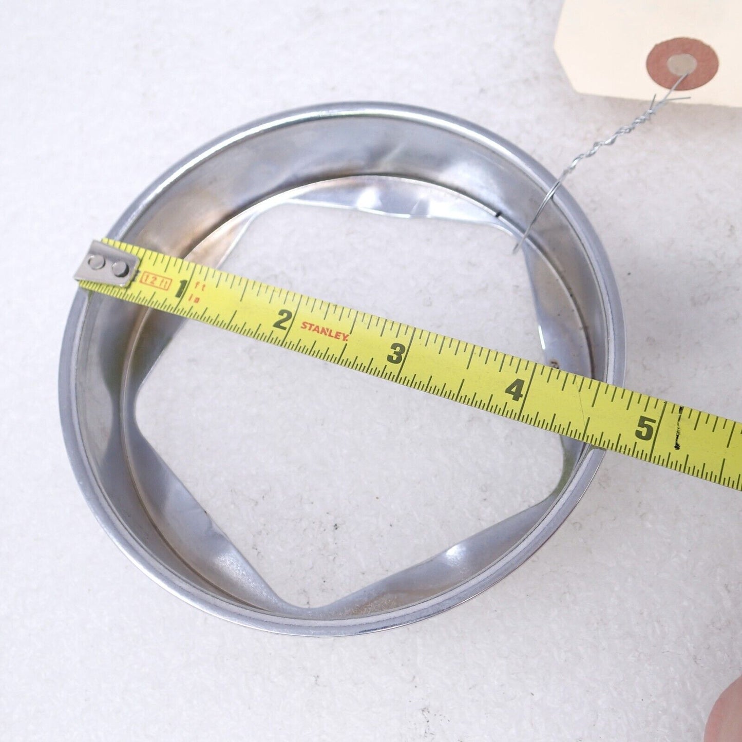 Harley Davidson Chrome Gauge Trim Ring 4-3/8"