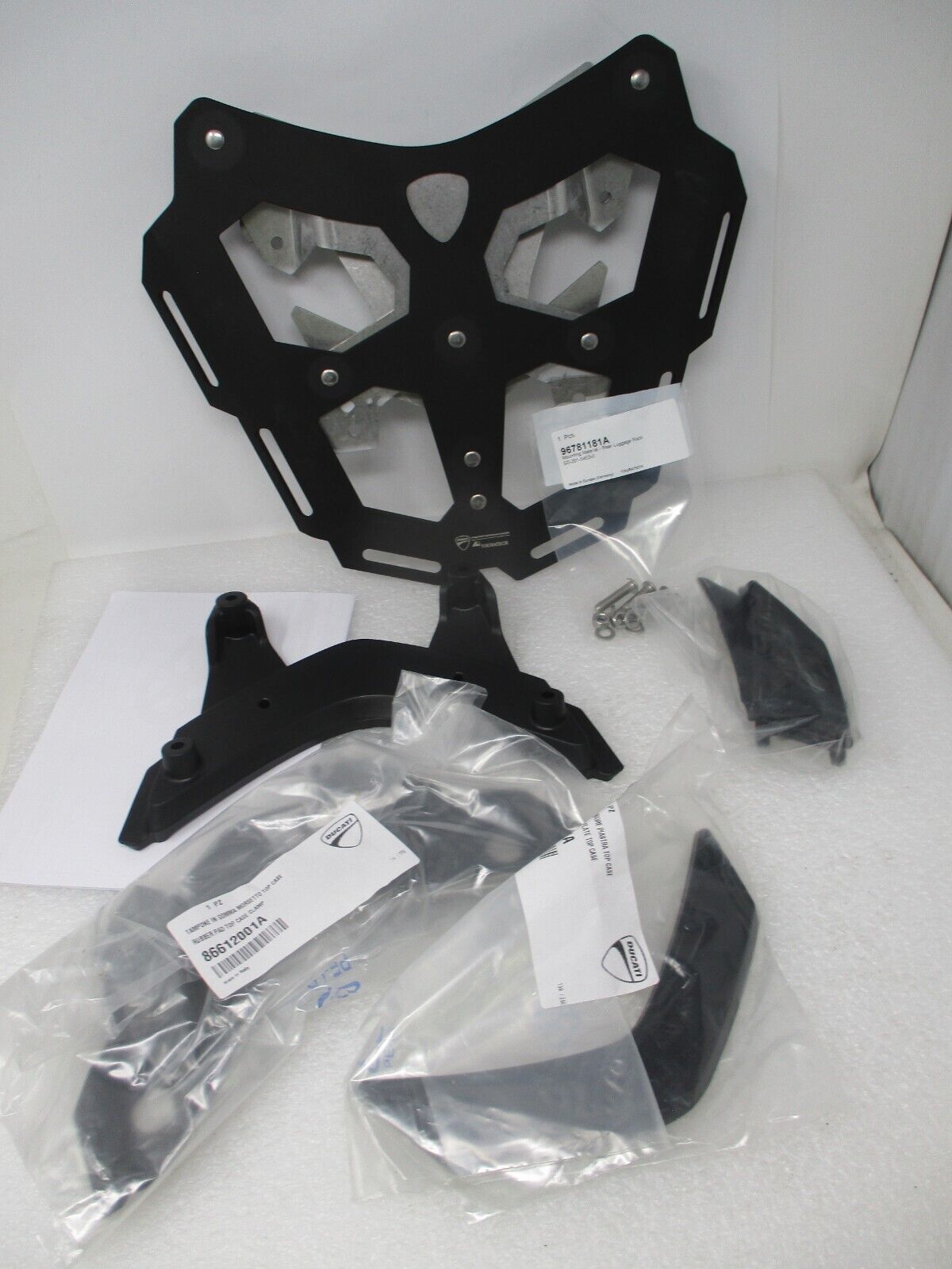 Ducati Rear Luggage Rack for Multistrada 1200, 1260, V2 Part# 96780611B