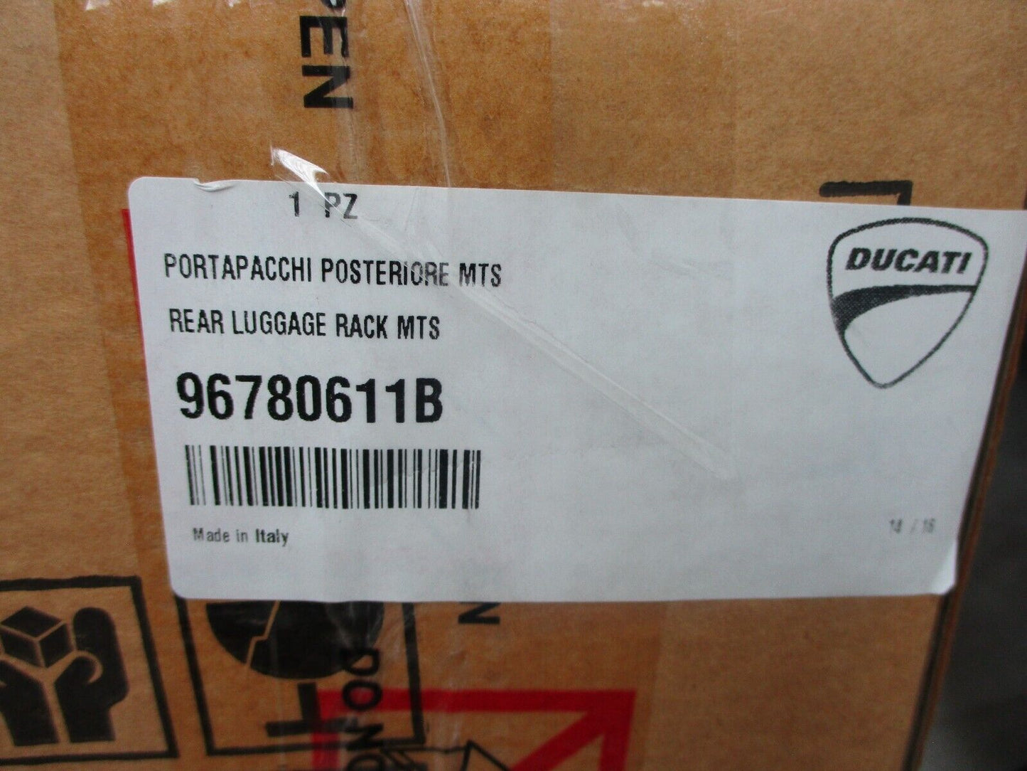 Ducati Rear Luggage Rack for Multistrada 1200, 1260, V2 Part# 96780611B