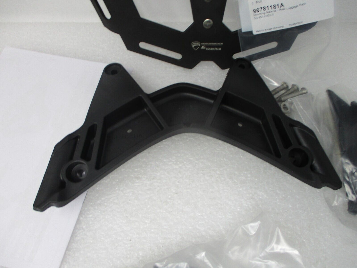Ducati Rear Luggage Rack for Multistrada 1200, 1260, V2 Part# 96780611B