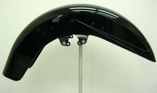 Harley-Davidson OEM 14-23 FLH, FHT Black Front Fender  (Prime Number) 58900009