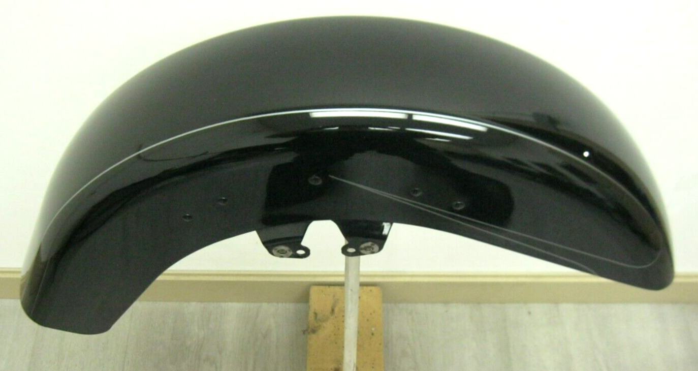 Harley-Davidson OEM 14-23 FLH, FHT Black Front Fender  (Prime Number) 58900009