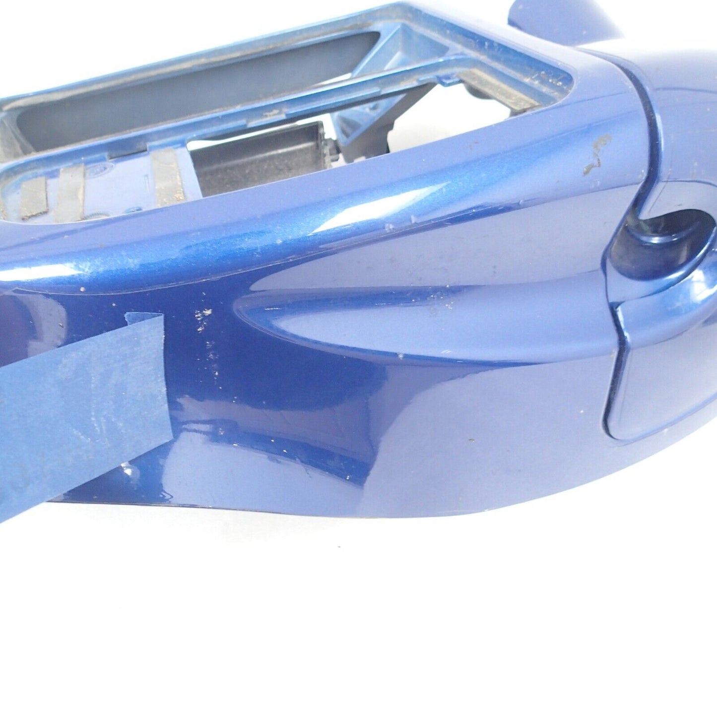 FAIRING LOWER LEFT W/ FASCIA (SUPERIOR BLUE W/ BLUE STRIPES) 57100168