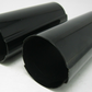 Unbranded Black Fork Tube Covers, No Mounting Plates, Unknown Fitment (PAIR)