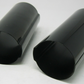 Unbranded Black Fork Tube Covers, No Mounting Plates, Unknown Fitment (PAIR)
