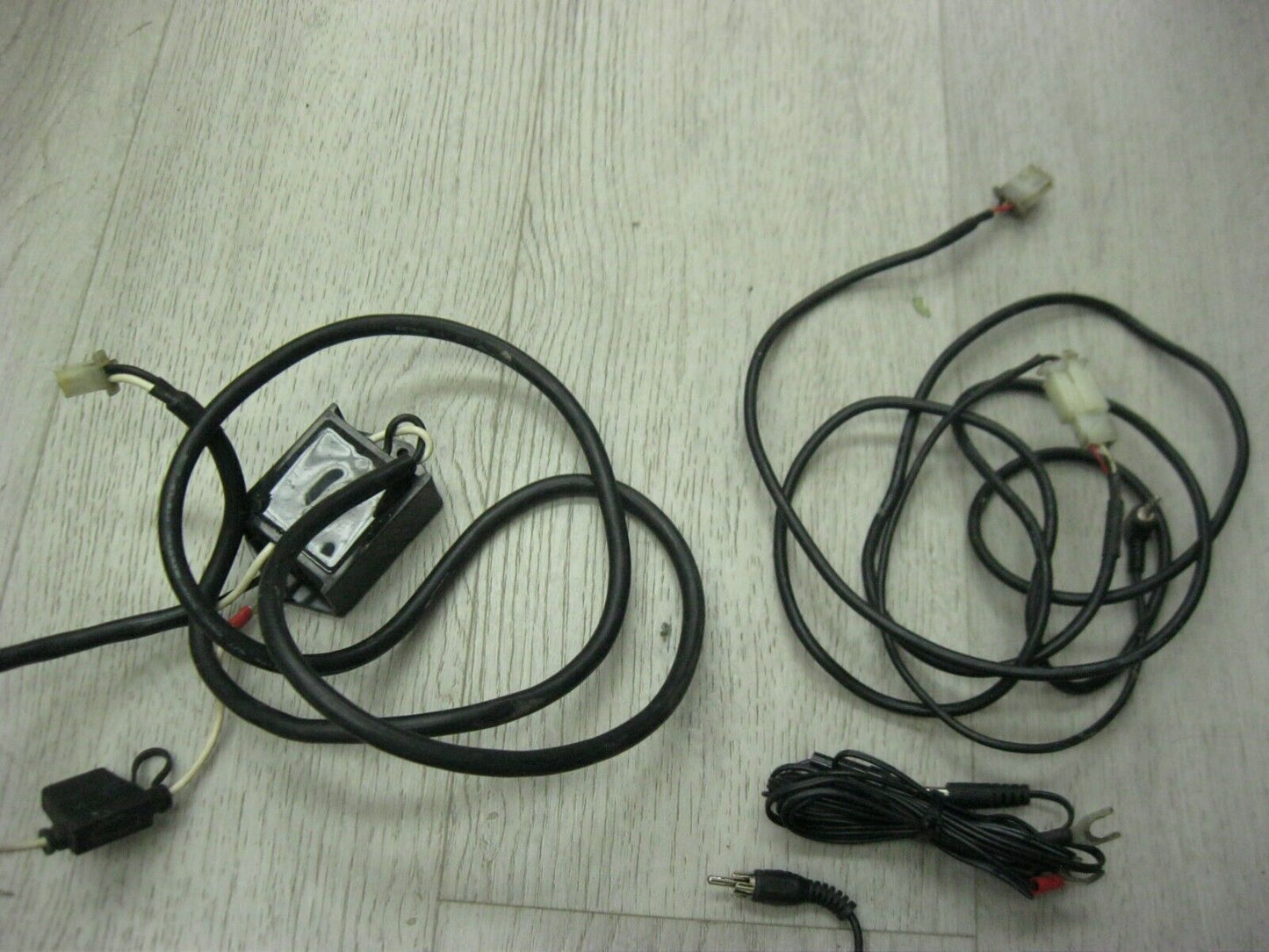 Misc Chrome Motorcycle Speakers for Parts Untested Some Wiring -6pcs