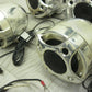 Misc Chrome Motorcycle Speakers for Parts Untested Some Wiring -6pcs