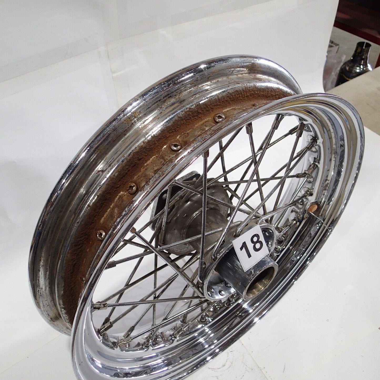 Harley Front RIM 40 Spokes Early Style Single Disc Shovelhead FL '73-'84 (#18)