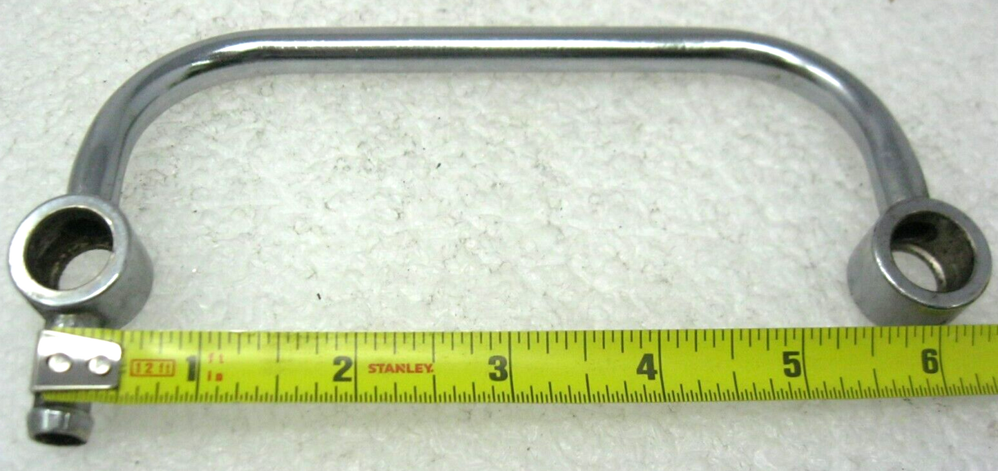 USED Aftermarket Harley 91 & Later XL Chrome Breather Tube with Straight Outlet