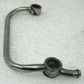 USED Aftermarket Harley 93-07 Big Twin Chrome Breather Tube with Curved Outlet