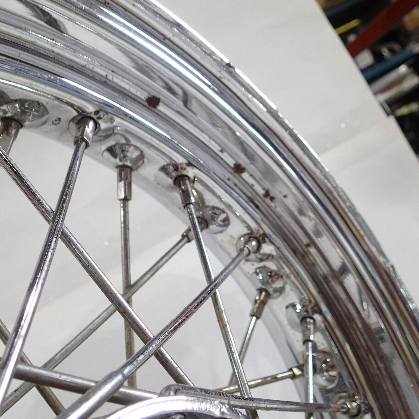 Harley Front RIM 40 Spokes Early Style Single Disc Shovelhead FL '73-'84 (#18)