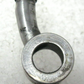 USED Aftermarket Harley 93-07 Big Twin Chrome Breather Tube with Curved Outlet