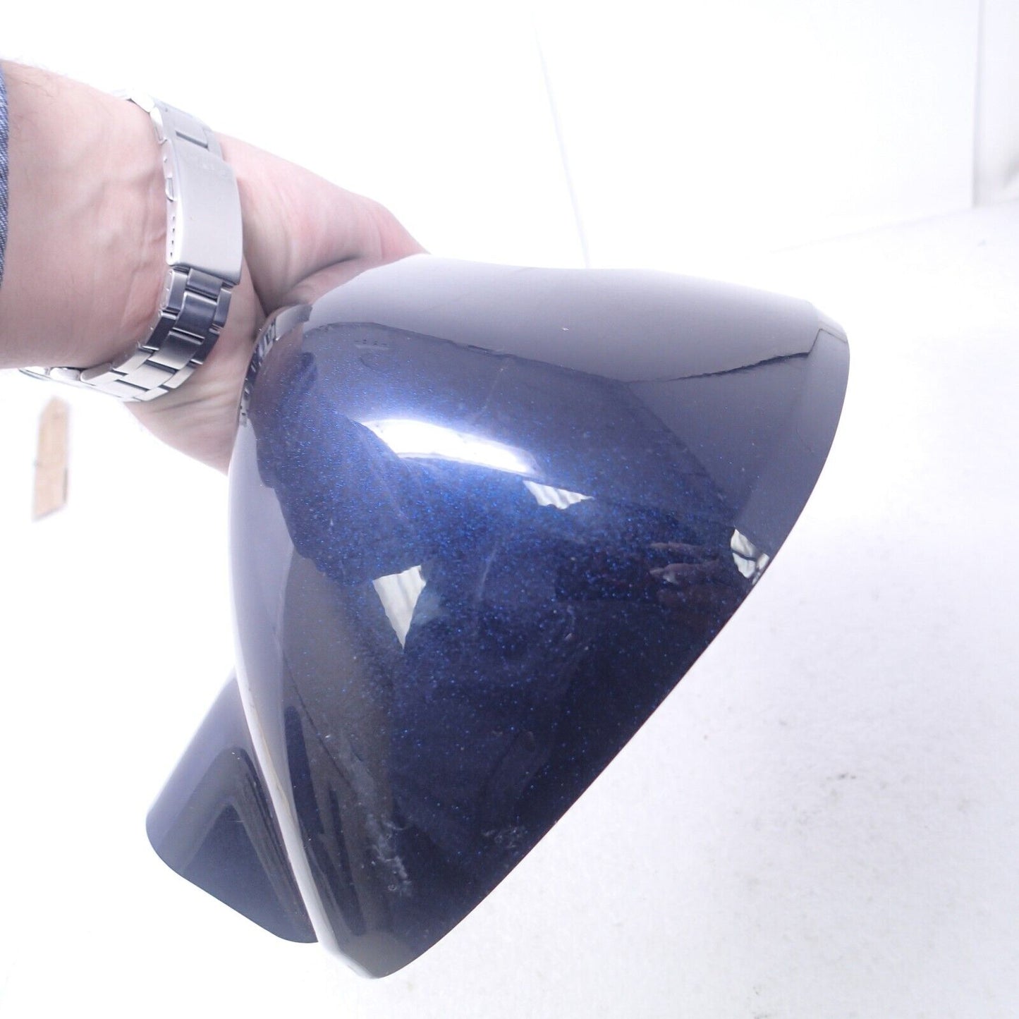 CAP FAIRING LOWER LEFT MIDNIGHT PEARL & BRILLIANT SILVER PEARL 58491-12DKJ