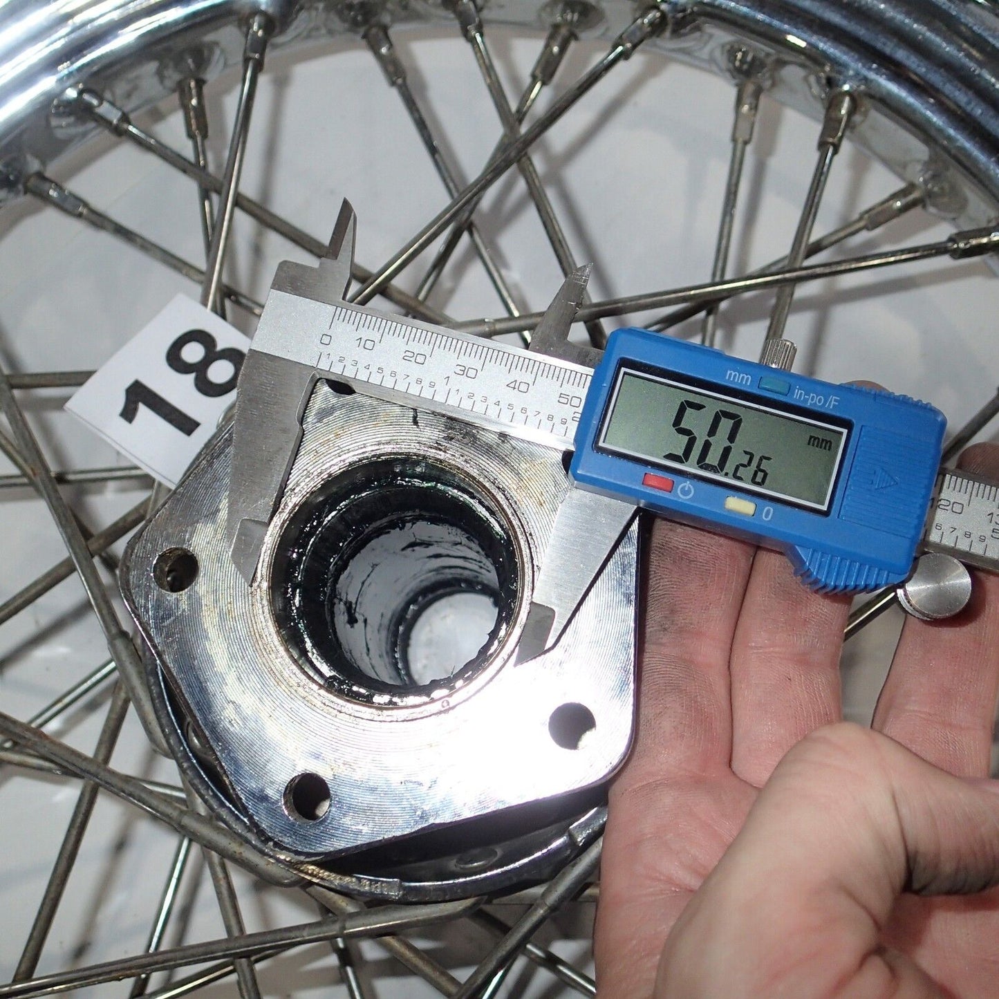 Harley Front RIM 40 Spokes Early Style Single Disc Shovelhead FL '73-'84 (#18)