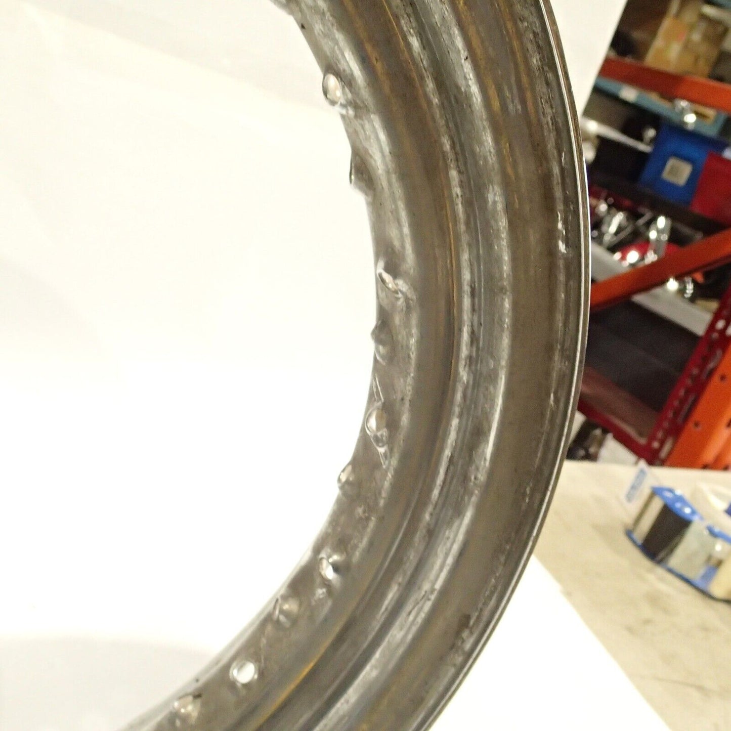 1997-2023 Harley FLH FLT XL Dyna Softail USED16"x3 Chrome Rim 43085-97 (#17)