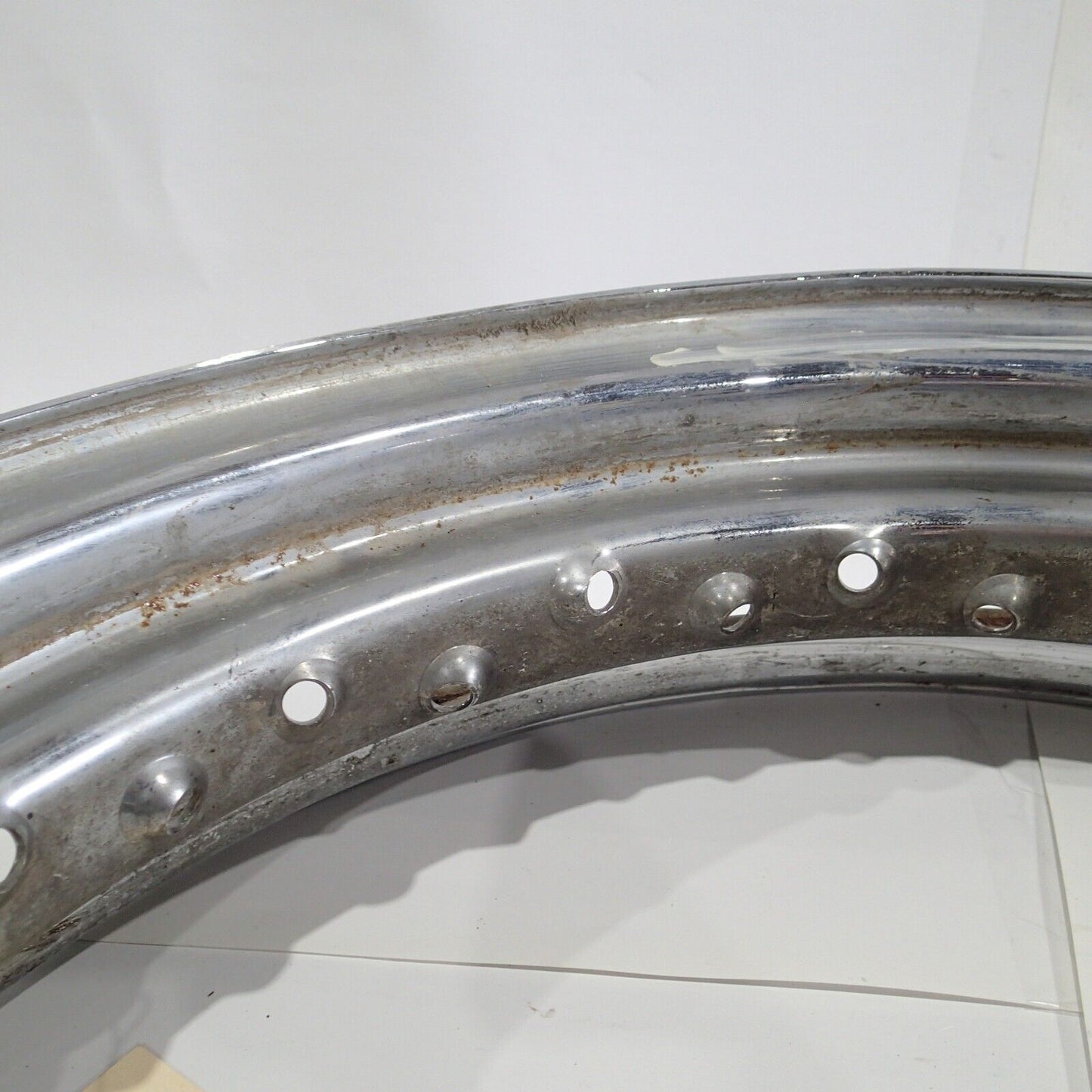 1997-2023 Harley FLH FLT XL Dyna Softail USED16"x3 Chrome Rim 43085-97 (#17)