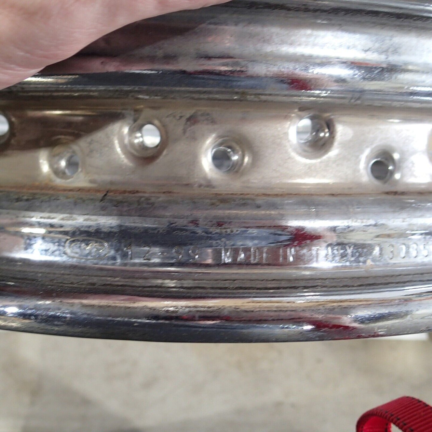 1997-2023 Harley FLH FLT XL Dyna Softail USED16"x3 Chrome Rim 43085-97 (#17)