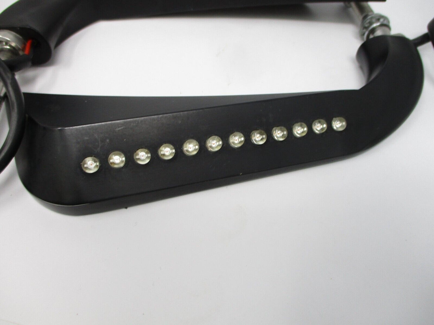 Motorcycle Rearview Mirror w/LED Turn Signal Light Fit Harley Dyna Fatboy Softai
