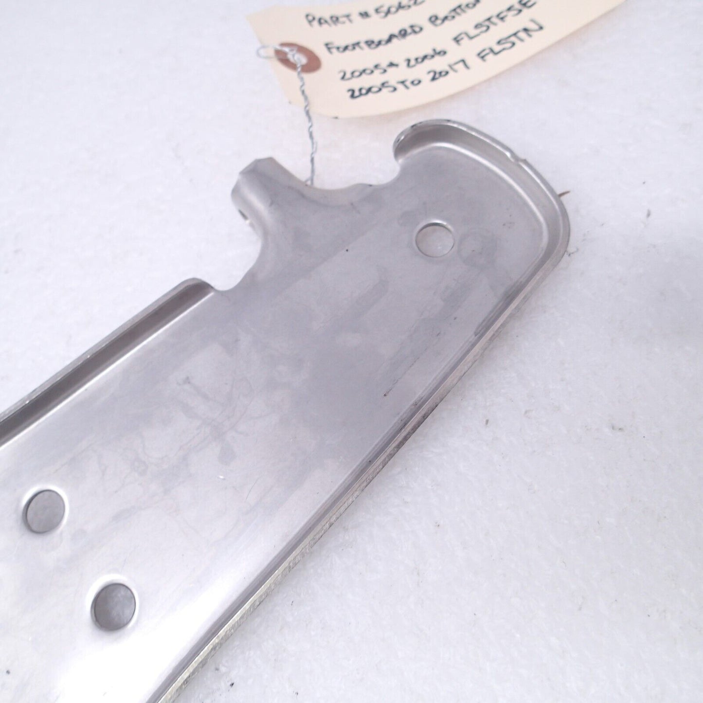 05-17 Harley Davidson Softail FLSTN/I LEFT DRIVER FLOORBOARD BOTTOM 50624-05 LH
