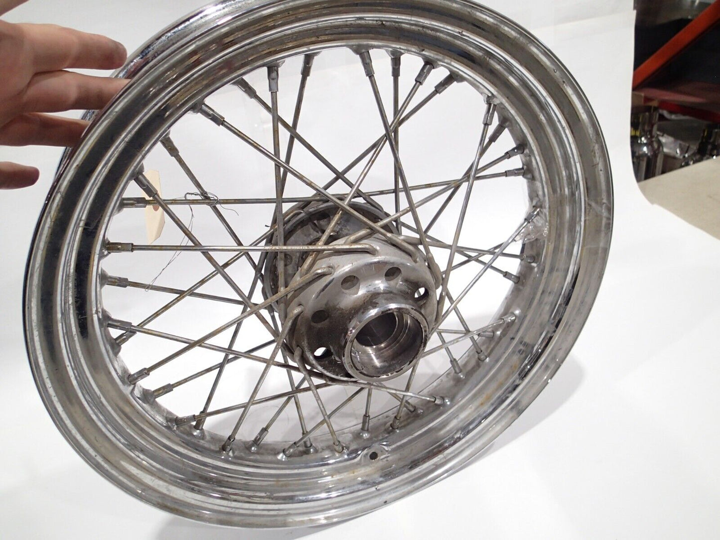 2013 Harley Softail FLSTC Heritage Classic 16x3 Front Wheel Rim 41559-08 (#4)