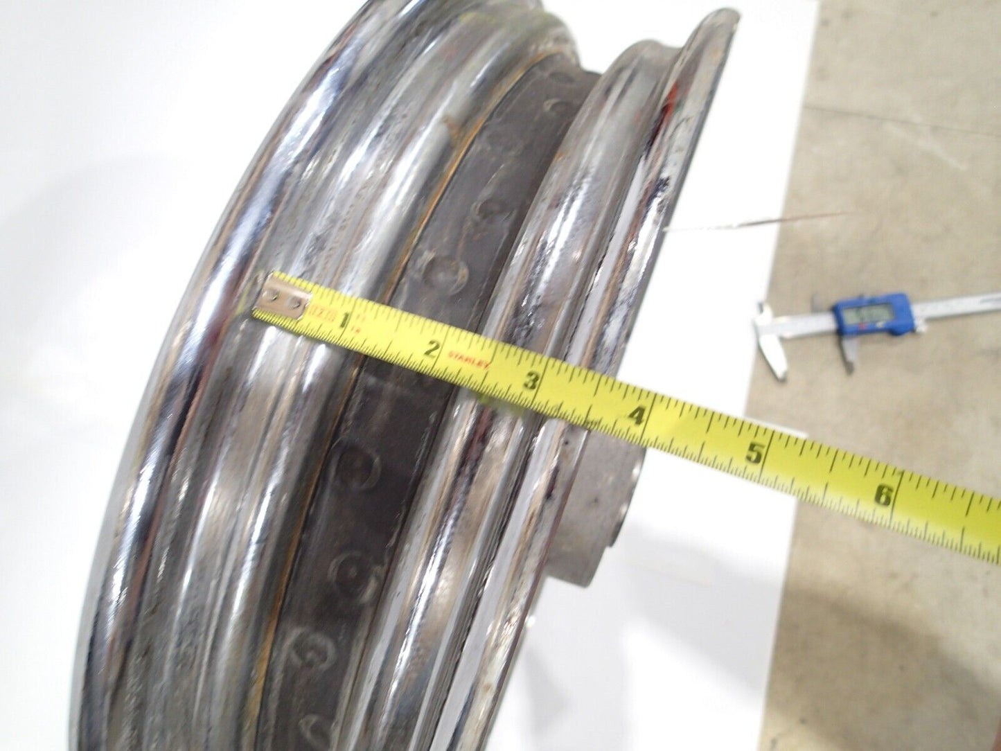 2013 Harley Softail FLSTC Heritage Classic 16x3 Front Wheel Rim 41559-08 (#4)
