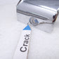16 Harley Ultra Outer Fairing Skirt Lower Fork Cover CHROME Damage 57000017