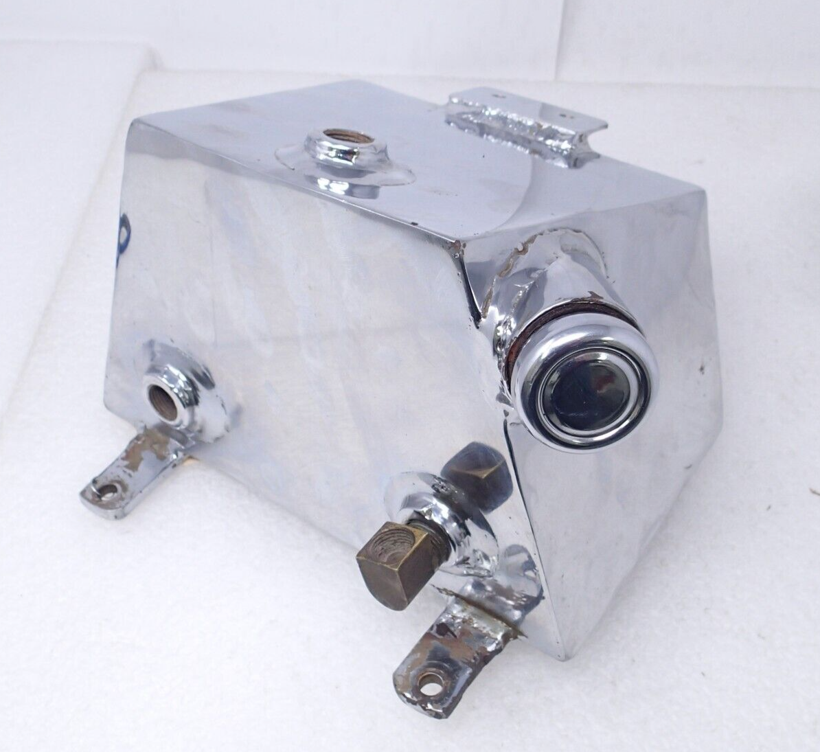Oil Tank Harley Evo Evolution/ Harley Chrome OIL TANK EVO STYLE