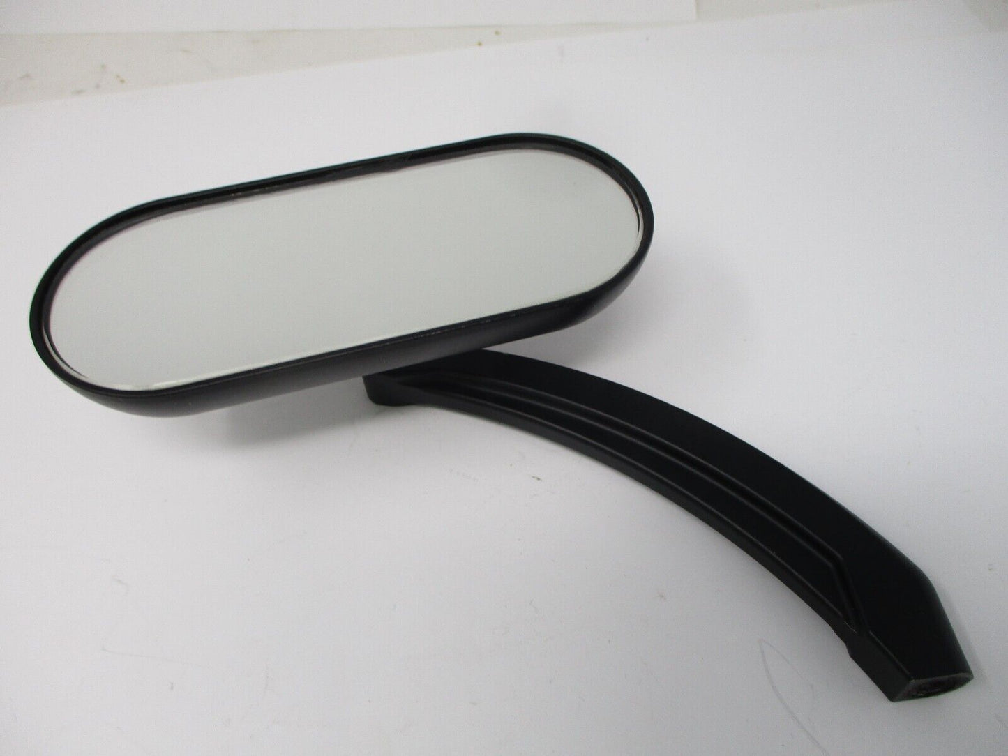 Drag Specialties Flat Black Oval Mirror for Harley LEFT OR RIGHT