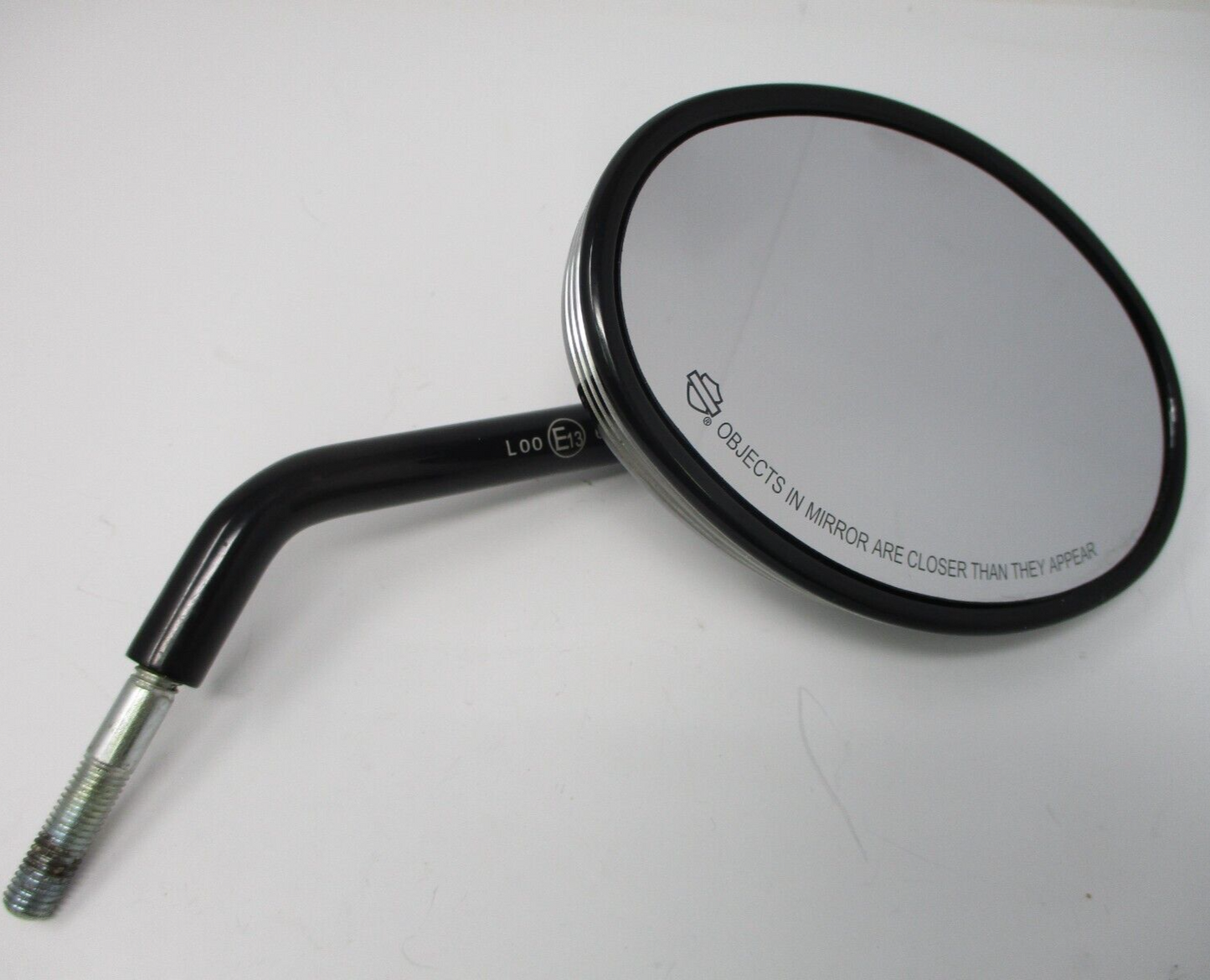 Edge Cut Dome RIGHT Mirror Harley Softail Dyna Sportster 56000090