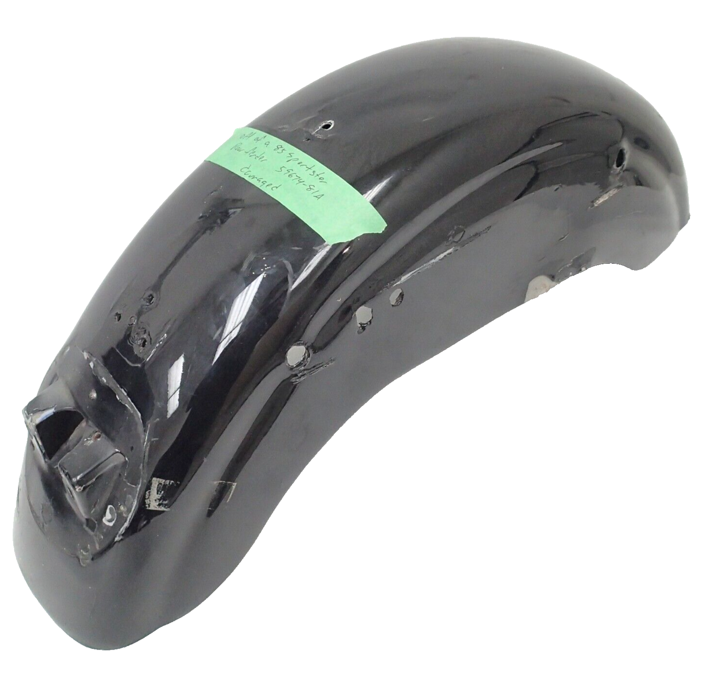 REAR FENDER HARLEY SPORTSTER 1000 1100 883 1200 OEM 59674-81A (See VIDEO)