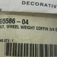 Harley-Davidson OEM 3/4 OZ. Decorative Coffin Wheel Weight 95586-04