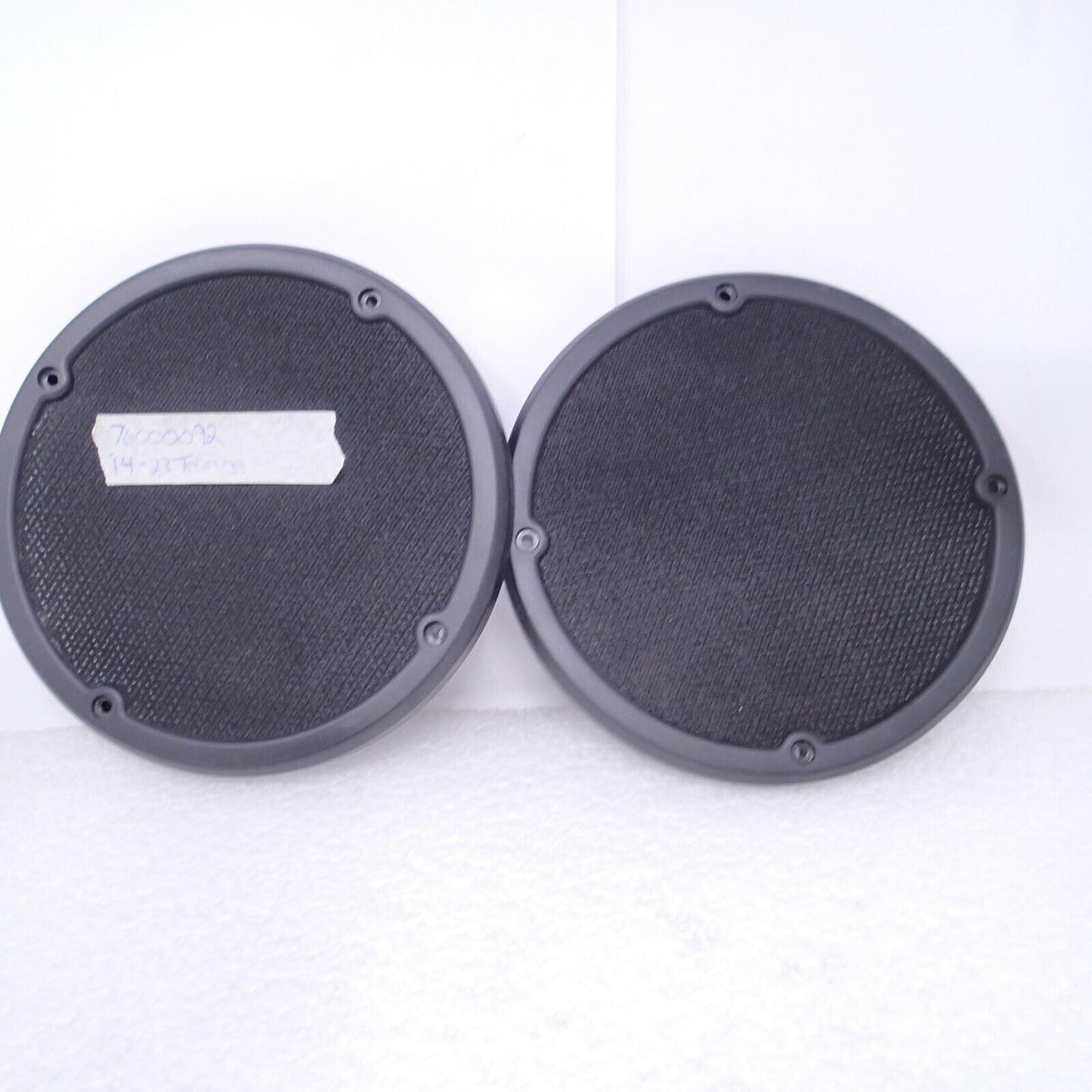 Genuine Harley 2014 Up Tour Pak Black Speaker Cover Grills 76000092