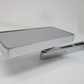 Weekend Warrior Rectangular Motorcycle Mirror with Slotted Stem LEFT 1901-0014