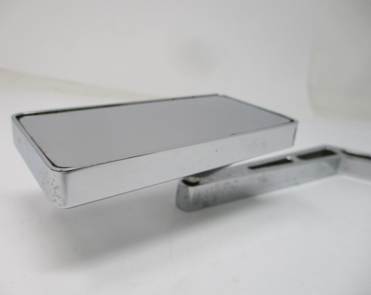 Weekend Warrior Rectangular Motorcycle Mirror with Slotted Stem LEFT 1901-0014