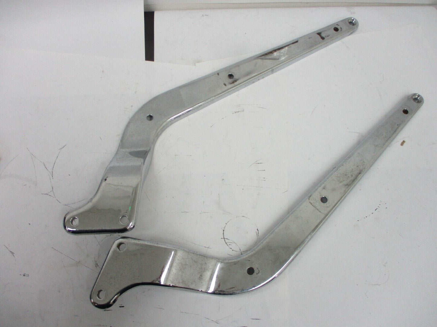 V.T CHROME REAR FENDER STRUTS HARLEY DAVIDSON FLST SOFTAIL 1986-1999 50-1071 SET