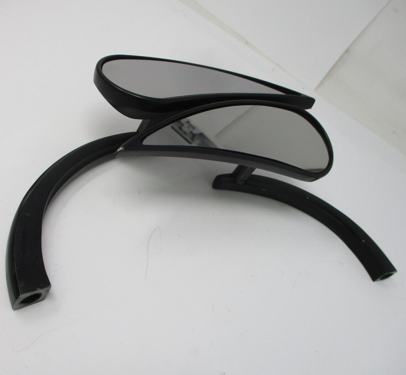ARLEN NESS Micro Rad II Teardrop Black Mirror Right Left 0640-0489/ 0640-0490