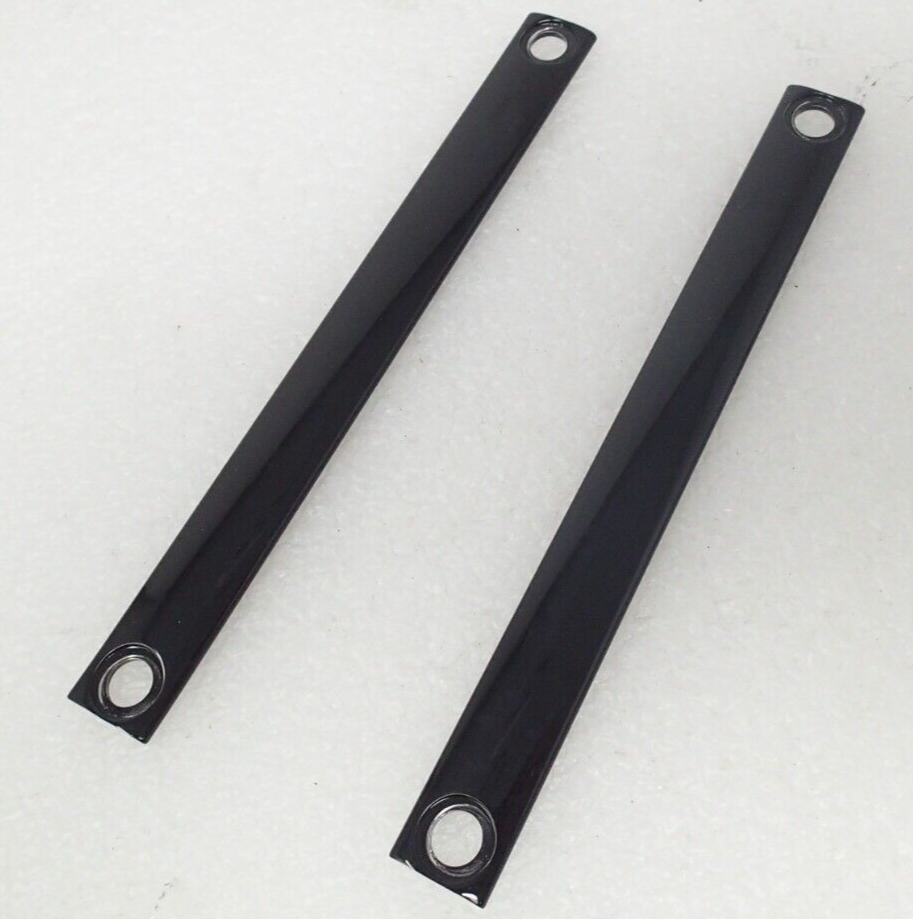 Black Harley TRIM STRIPS FRONT PANEL HERITAGE SOFTAIL FAT BOY NOSTALGIA 67819-86