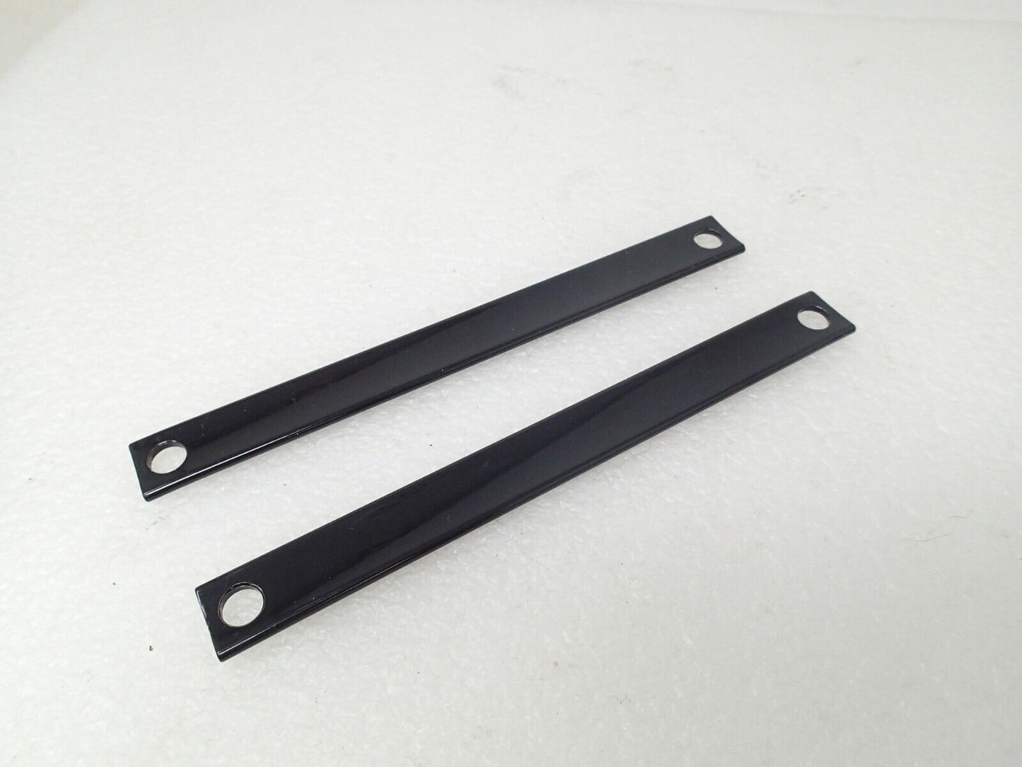 Black Harley TRIM STRIPS FRONT PANEL HERITAGE SOFTAIL FAT BOY NOSTALGIA 67819-86