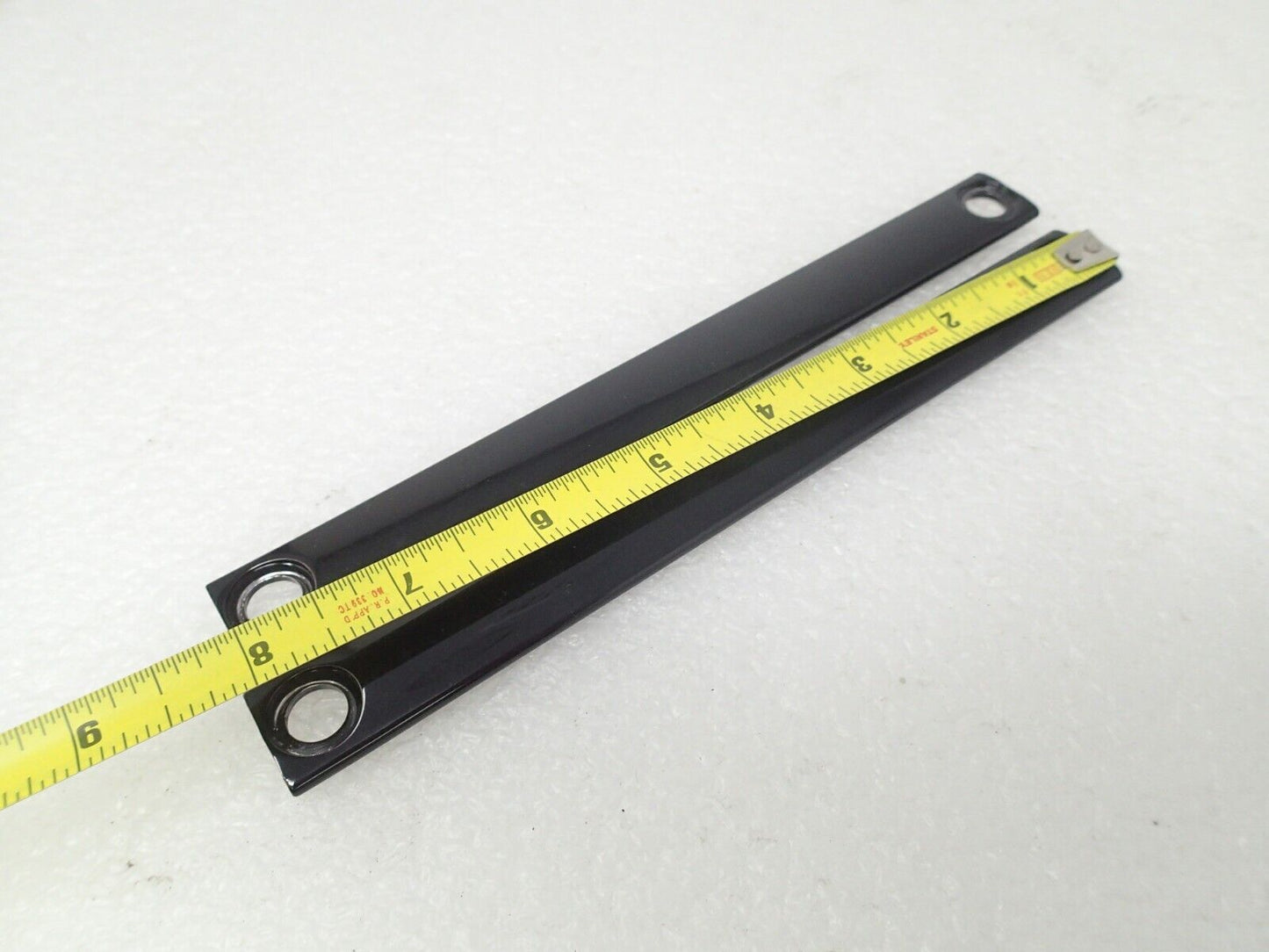 Black Harley TRIM STRIPS FRONT PANEL HERITAGE SOFTAIL FAT BOY NOSTALGIA 67819-86