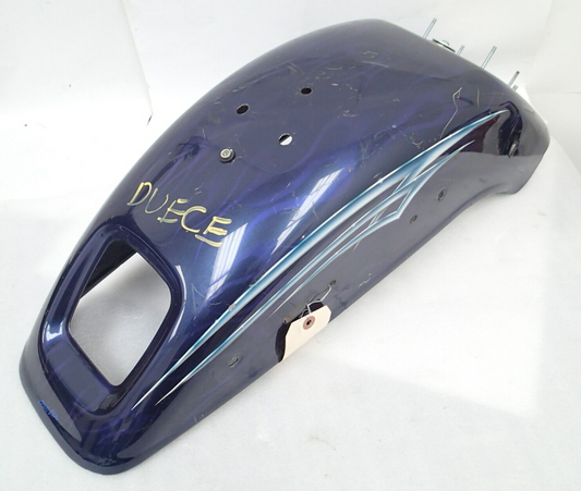 2003 Up Harley Davidson Softail Duce Rear Fender Used 59759-03BDR DUCE